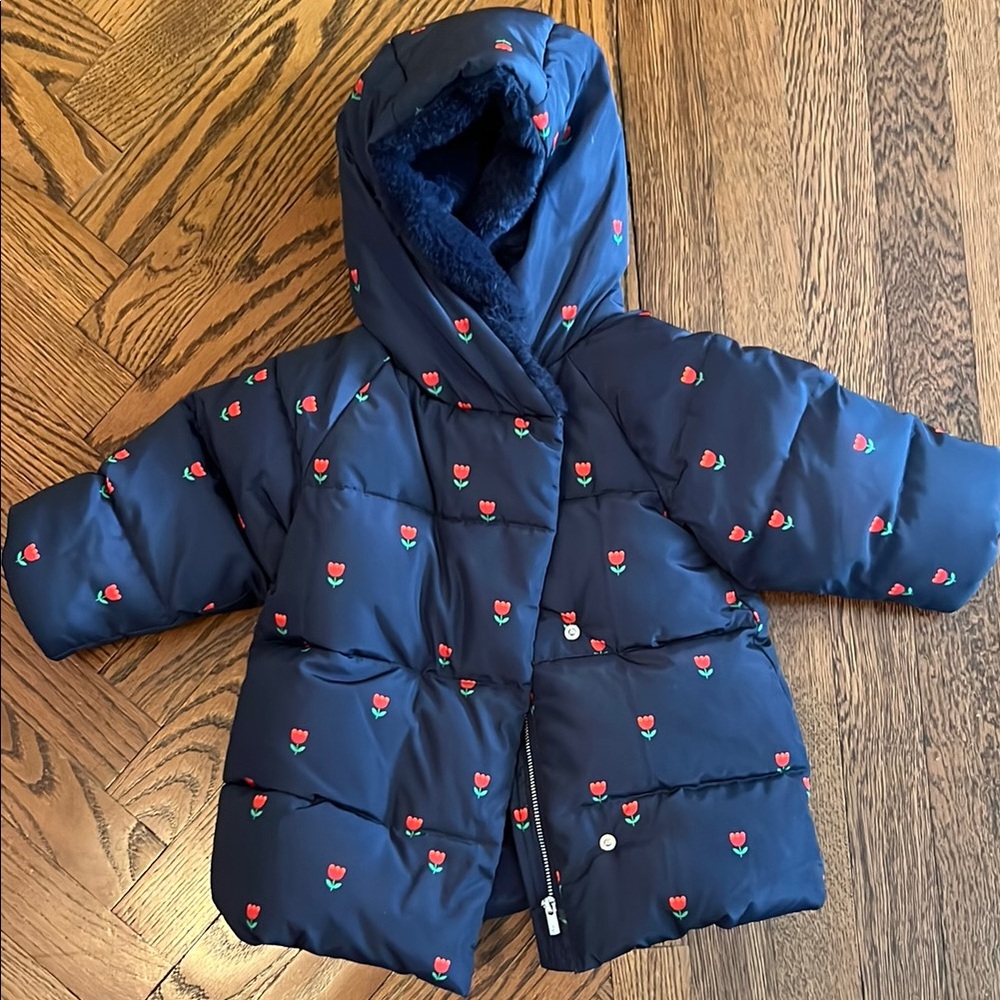 Jacadi 18m infant girls puffer